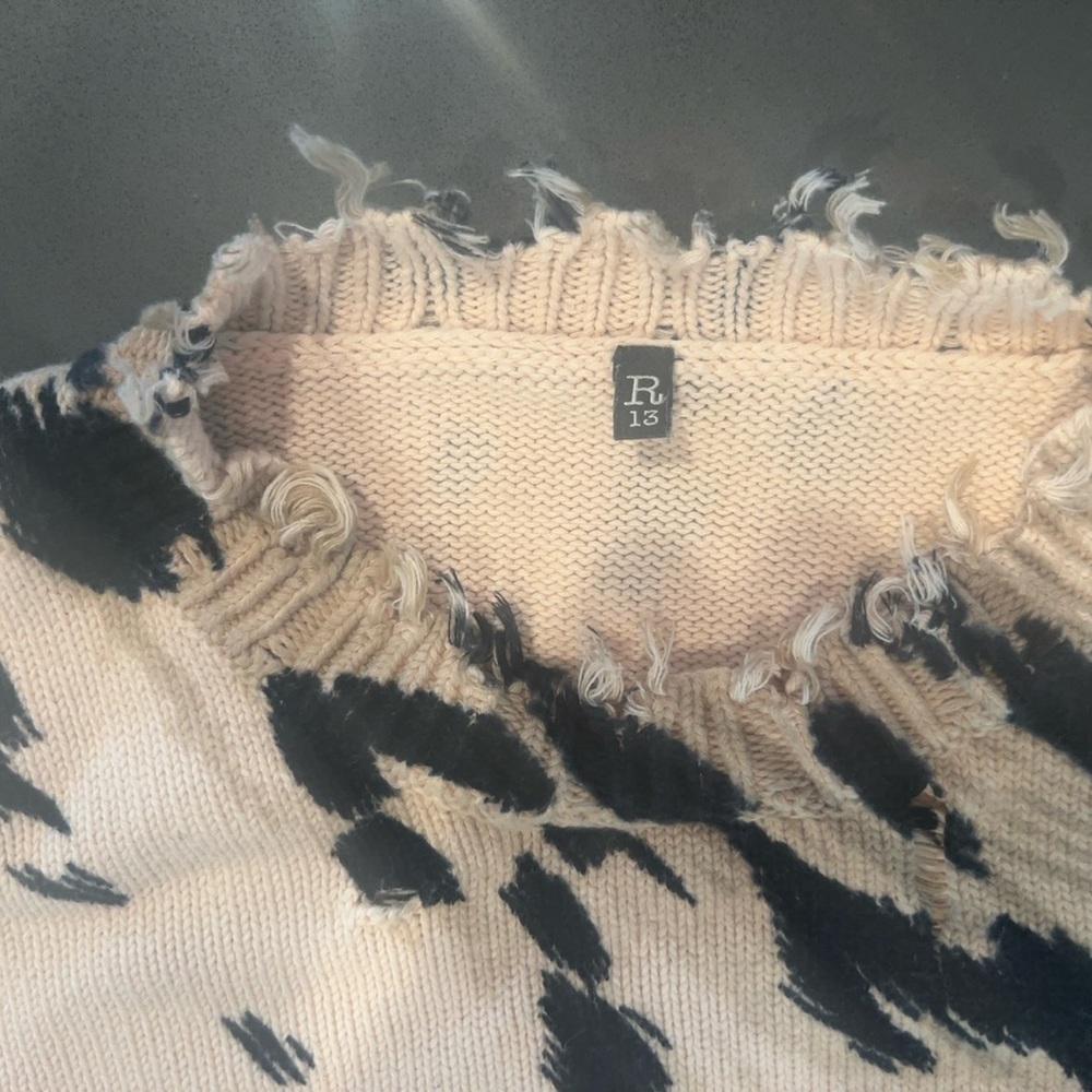 R13 cotton sweater